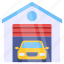 garage, car port, auto garage, car parking, automobile garage 