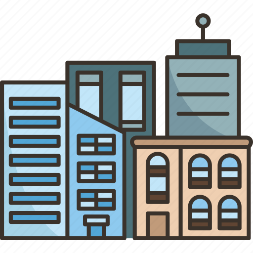 Urban, downtown, city, buildings, capital icon - Download on Iconfinder