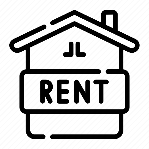 Rent, real, estate, lease, house, home, apartment icon - Download on Iconfinder