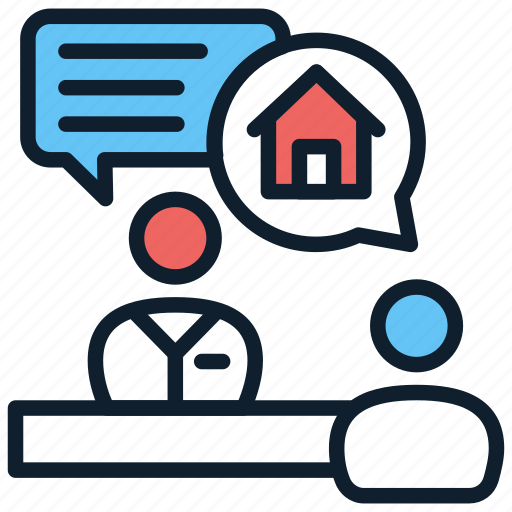 Consultation, home, counseling, housing, advice, consulting, session icon - Download on Iconfinder