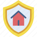 home, insurance, architecture, and, city, real, estate, shield