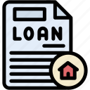 loan, property, real, estate, percentage, home, clipboard
