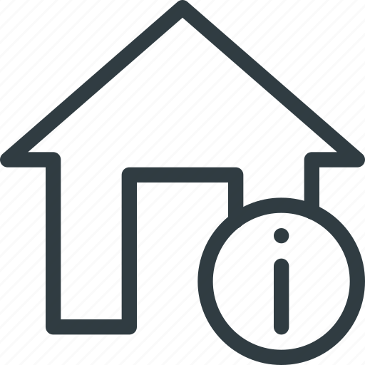 Apartment, home, house, info, information, real, setate icon - Download on Iconfinder