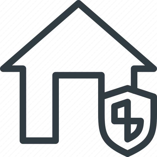 Apartment, home, house, insurance, protect, real, setate icon - Download on Iconfinder