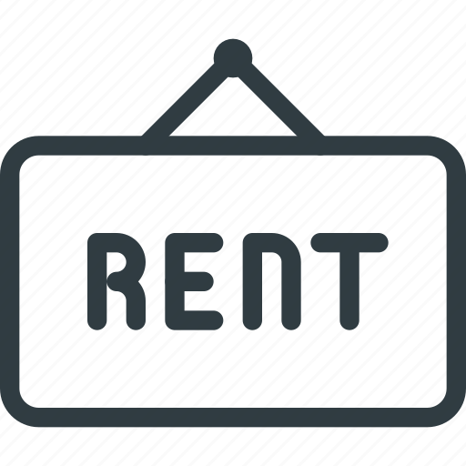 Hanger, home, house, real, rent, setate, sign icon - Download on Iconfinder