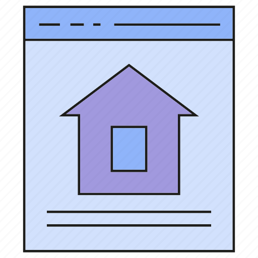 House, real estate, website icon - Download on Iconfinder