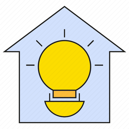 Bulb, electricity, home, house, light icon - Download on Iconfinder