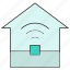 home, house, internet, signal, wifi 