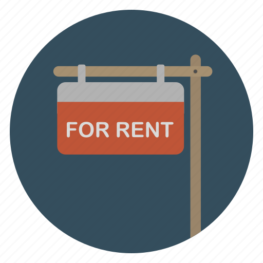 Sign, rental, rent, real estate icon - Download on Iconfinder