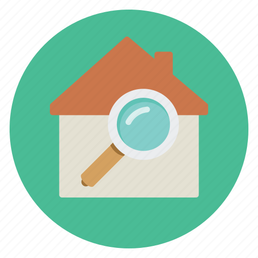House, search, real estate icon - Download on Iconfinder