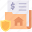 estate, file, finance, folder, protection, real, security 