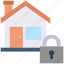 estate, home, house, lock, privacy, protection, real 