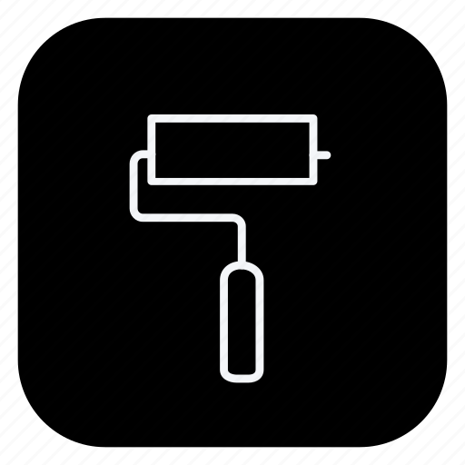 Architecture, building, estate, monument, property, real, paint roller icon - Download on Iconfinder