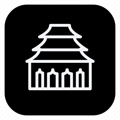 Architecture, building, estate, monument, property, real, buddhist temple icon - Download on Iconfinder