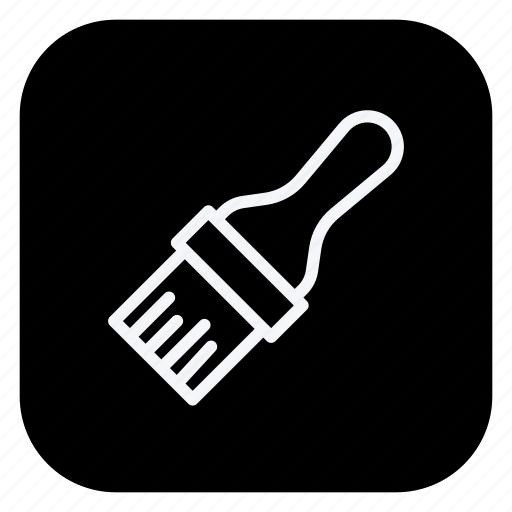 Architecture, building, estate, property, real, brush, paint brush icon - Download on Iconfinder