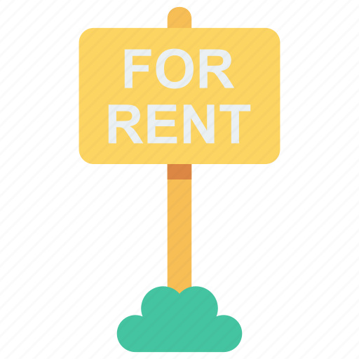 Banner, board, estate, property, rent icon - Download on Iconfinder