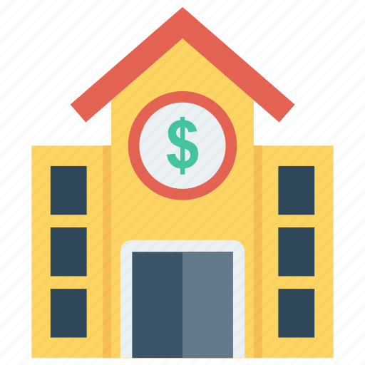 Bank, building, house, real, saving icon - Download on Iconfinder