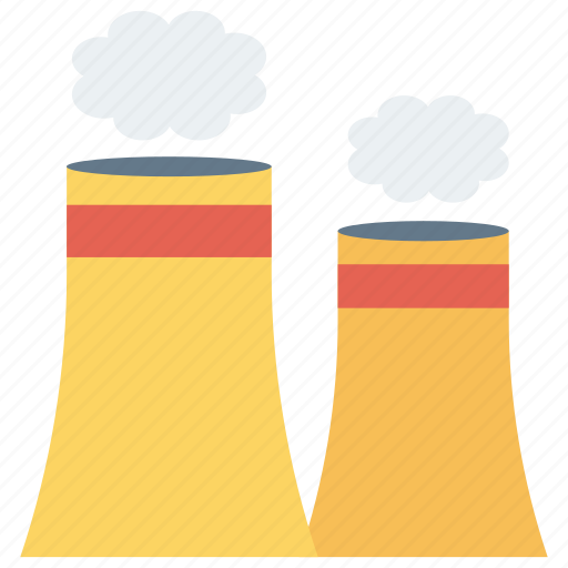 Chimney, factory, industry, polution, smoke icon - Download on Iconfinder