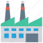 building, chimney, factory, industry, property 