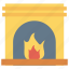 chimney, fire, fireplace, flame, hot 