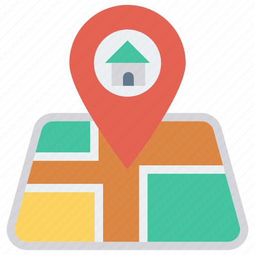 Home, house, location, map, pin icon - Download on Iconfinder