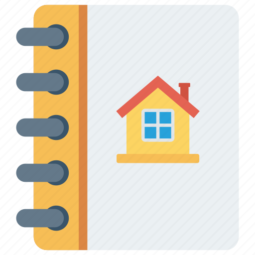 Book, estate, home, house, real icon - Download on Iconfinder