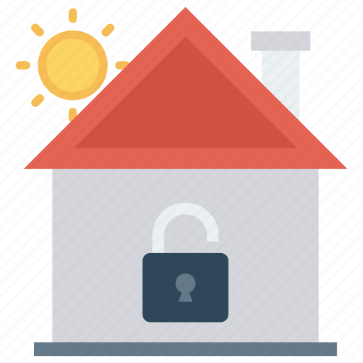 Home, house, lock, protection, secure icon - Download on Iconfinder