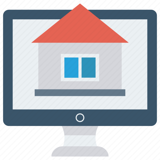 Estate, home, house, online, real icon - Download on Iconfinder