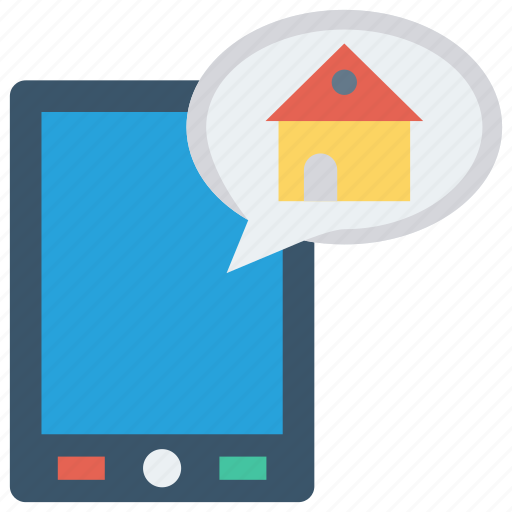 Home, house, mobile, online, phone icon - Download on Iconfinder