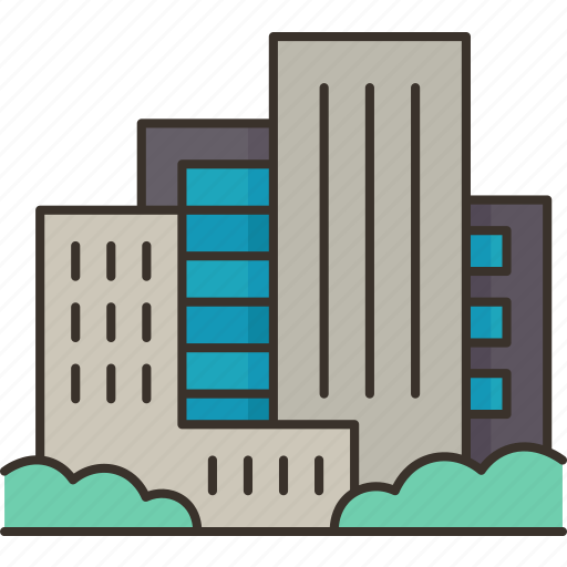 Buildings, office, city, urban, downtown icon - Download on Iconfinder