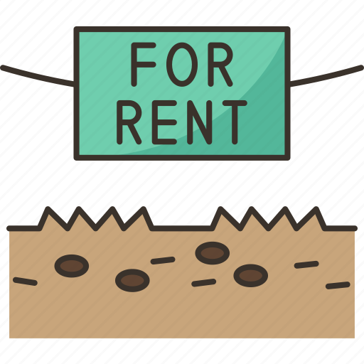Land, rent, field, mortgage, property icon - Download on Iconfinder