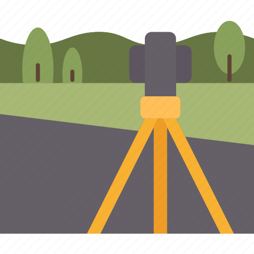 Land, inspection, survey, engineering, topographical icon - Download on Iconfinder