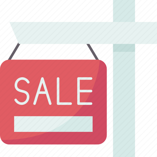 Sale, sign, estate, property, value icon - Download on Iconfinder