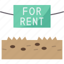 land, rent, field, mortgage, property