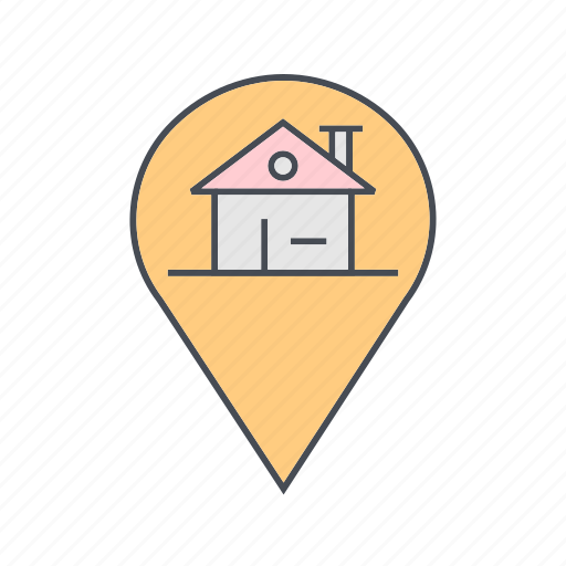 Navigation home, property, real estate icon - Download on Iconfinder