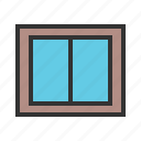 frame, glass, interior, transparent, view, window, windows