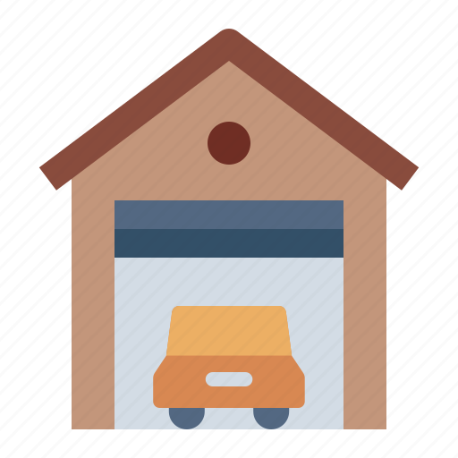 Garage, house, home, estate, property, mortgage icon - Download on Iconfinder