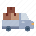 truck, transportation, house, home, estate, property, mortgage, moving truck