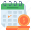 payment, calendar, pay, money, finance, time, schedule, income, deadline 