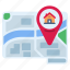 map, house, home, search, residential, apartment, location, navigation, paper 