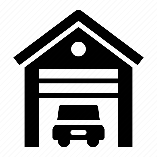 Garage, house, home, estate, property, mortgage icon - Download on Iconfinder