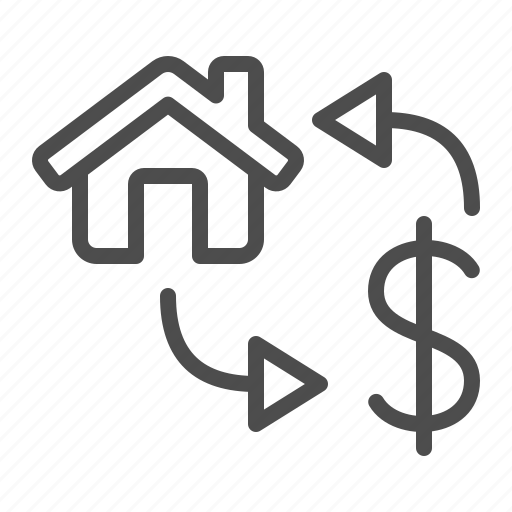 Real estate, house, home, rent, price, dollar, buying icon - Download on Iconfinder