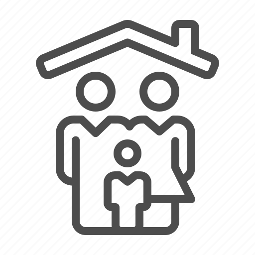 Family, home, house, man, woman, child, household icon - Download on Iconfinder