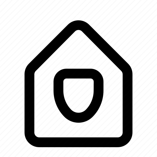 Estate, house, secure icon - Download on Iconfinder