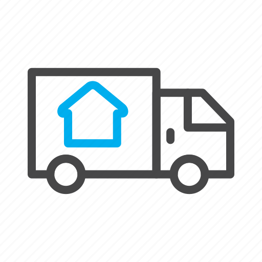Delivery, hauling, shipping, truck icon - Download on Iconfinder