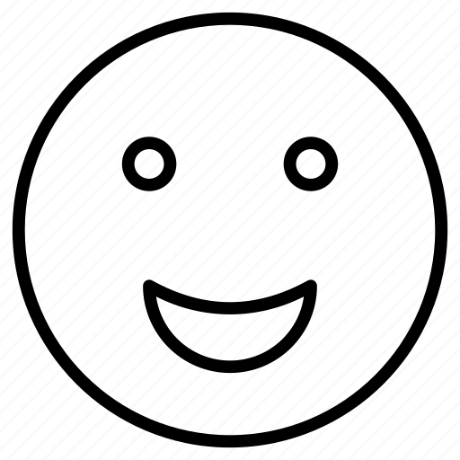 Smile, emoji, smileys, face, positive icon - Download on Iconfinder