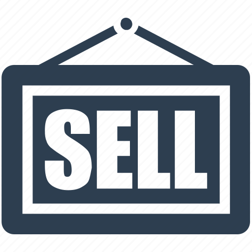 House, real estate, sell home, sell sign icon - Download on Iconfinder