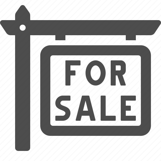 For sale, real estate, real estate sign, sale, sign icon - Download on Iconfinder