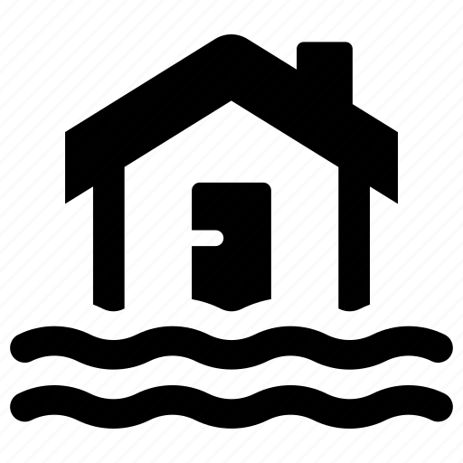 Disaster, flood, home insurance, water icon - Download on Iconfinder