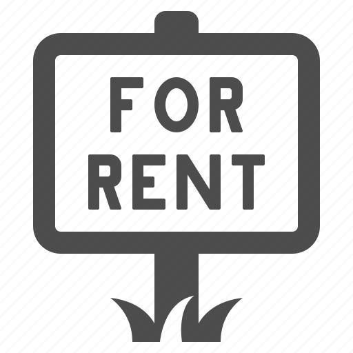 Sign, rent, for rent, real estate icon - Download on Iconfinder